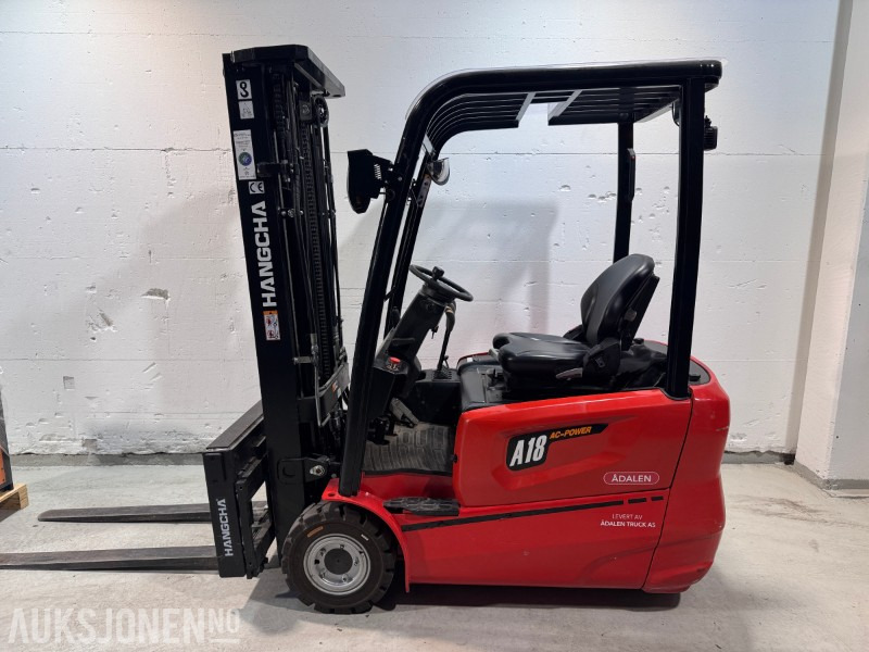 2022 Hangcha CPDS18-AD6 elektrisk truck - – 1,8 tonn - 4,7 m triplex mast - sideshift - 191 timer - Material handling equipment: picture 4 2022 Hangcha CPDS18-AD6 elektrisk truck - – 1,8 tonn - 4,7 m triplex mast - sideshift - 191 timer - Material handling equipment: picture 4