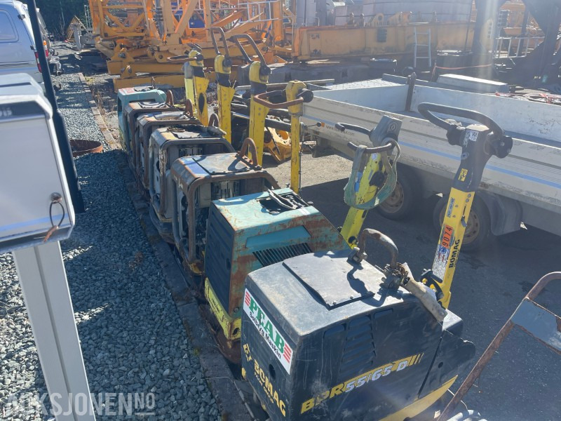 Til salgs: 7 stk. hoppetusser / Vibroplater (Bomag, Ammann Wacker) - Roller: picture 2 Til salgs: 7 stk. hoppetusser / Vibroplater (Bomag, Ammann Wacker) - Roller: picture 2