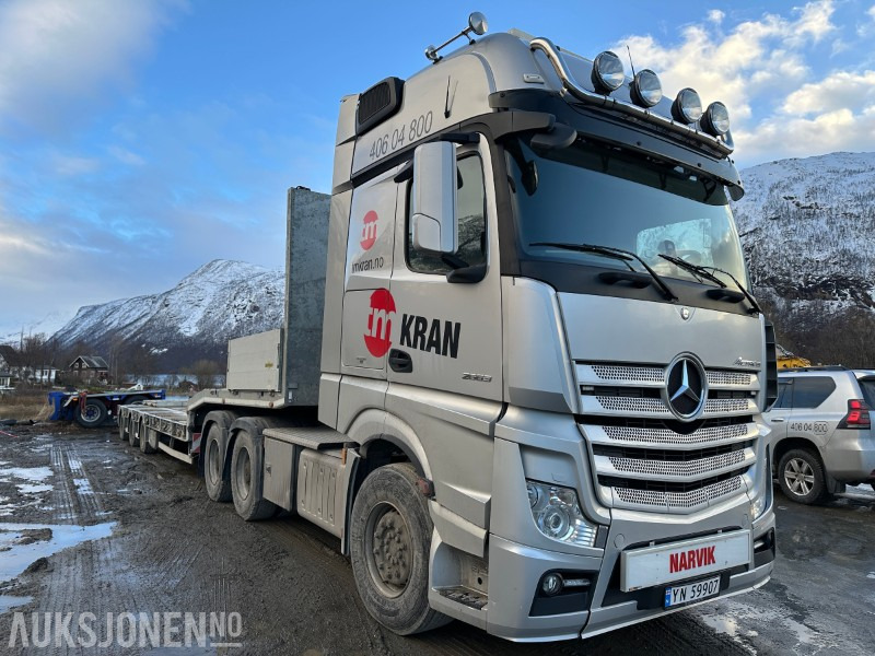 2014 MERCEDES-BENZ ACTROS TREKKVOGN MED HUMBAUR HTS30SCHRAG HENGER - Tractor unit: picture 2 2014 MERCEDES-BENZ ACTROS TREKKVOGN MED HUMBAUR HTS30SCHRAG HENGER - Tractor unit: picture 2