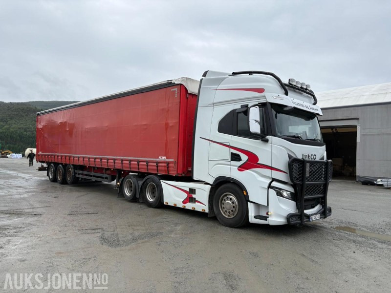 2021 Iveco S-way 570 trekkvogn med 3akslet kel-berg henger - Tractor unit: picture 3 2021 Iveco S-way 570 trekkvogn med 3akslet kel-berg henger - Tractor unit: picture 3