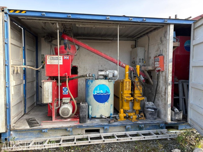Komplett grout/gyse og blandesystem montert i fots container - Construction equipment: picture 1 Komplett grout/gyse og blandesystem montert i fots container - Construction equipment: picture 1