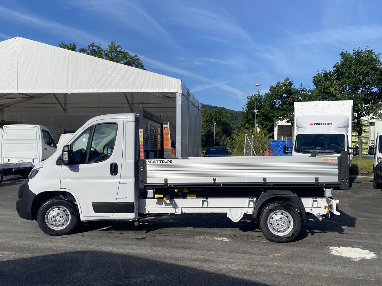 Tipper van CITROEN ALTES MODELL JUMPER L3 1+2 165PS | SCATTOLINI DREISEITENKIPPER: picture 7