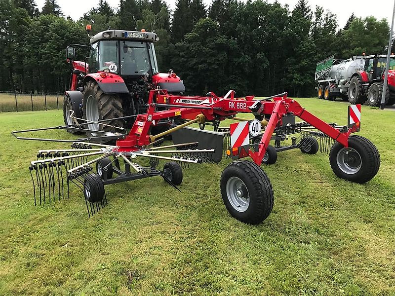 Massey Ferguson MF RK 662 TRC / Fella JURAS 671 - Tedder/ Rake: picture 2 Massey Ferguson MF RK 662 TRC / Fella JURAS 671 - Tedder/ Rake: picture 2