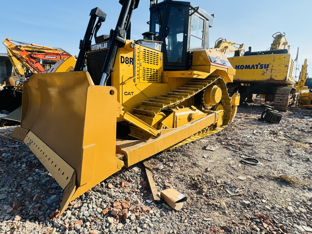 Bulldozer Caterpillar D8R Used Bulldozer CAT Dozer D6G D6R D7G D7R D7H D7E D8T D9R D10T D10R in Good Work Performance for Sale: picture 12