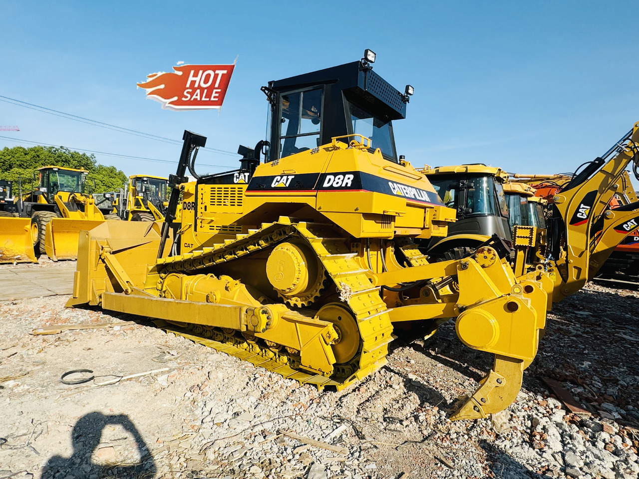 Bulldozer Caterpillar D8R Used Bulldozer CAT Dozer D6G D6R D7G D7R D7H D7E D8T D9R D10T D10R in Good Work Performance for Sale: picture 8