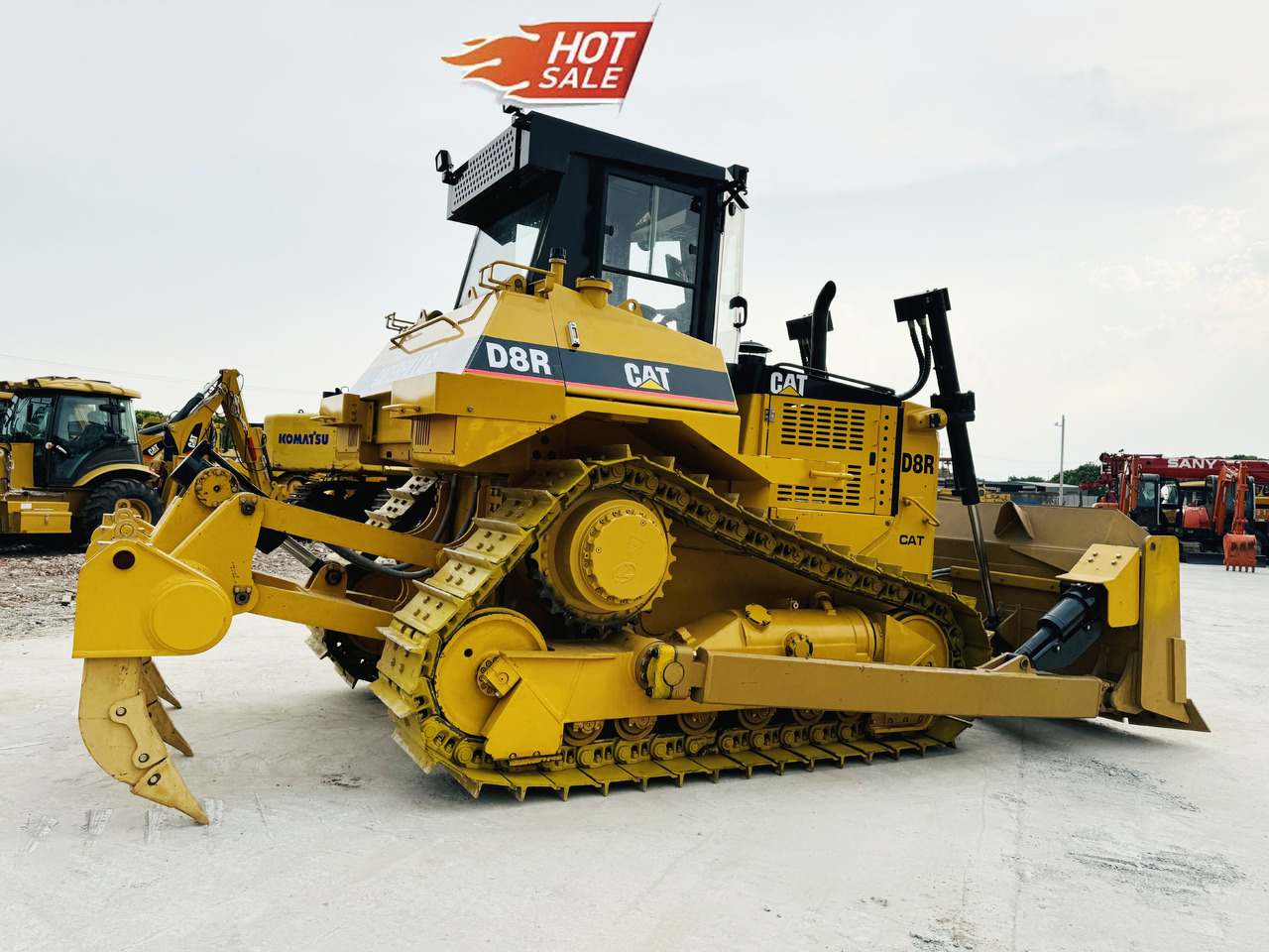 Bulldozer Caterpillar D8R Used Bulldozer CAT Dozer D6G D6R D7G D7R D7H D7E D8T D9R D10T D10R in Good Work Performance for Sale: picture 7