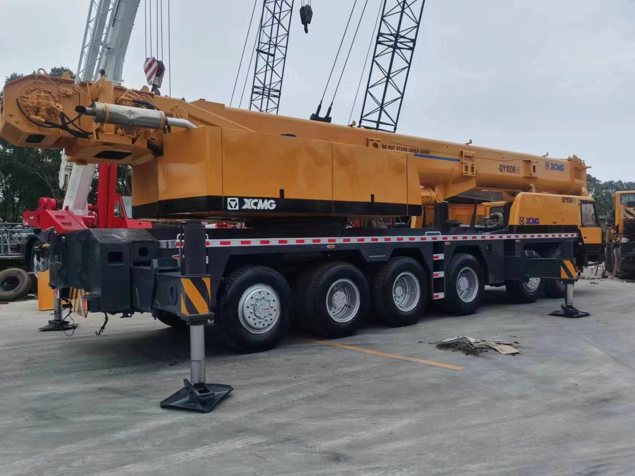 Leasing of XCMG Truck Crane XCMG QY100K QY100K-II Telescopic Boom 100 Ton in Hight Quality for Sale XCMG Truck Crane XCMG QY100K QY100K-II Telescopic Boom 100 Ton in Hight Quality for Sale: picture 12