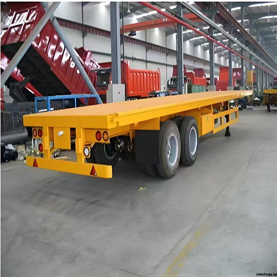 Low loader semi-trailer ZHICHENG Semni Flat Bed Low Bed Floater with 3 Axles 4 Axles New or Used 12M 13.75M In High Quality: picture 24 Low loader semi-trailer ZHICHENG Semni Flat Bed Low Bed Floater with 3 Axles 4 Axles New or Used 12M 13.75M In High Quality: picture 24