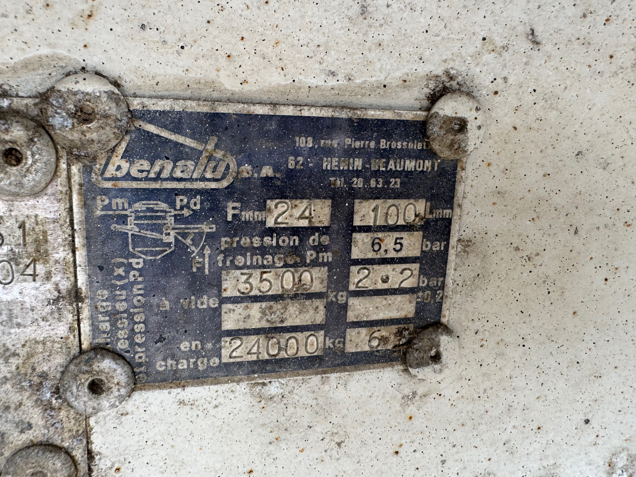 Tipper semi-trailer BENALU Bena Cereale 68m3 T34C1NL Aluminiu: picture 21