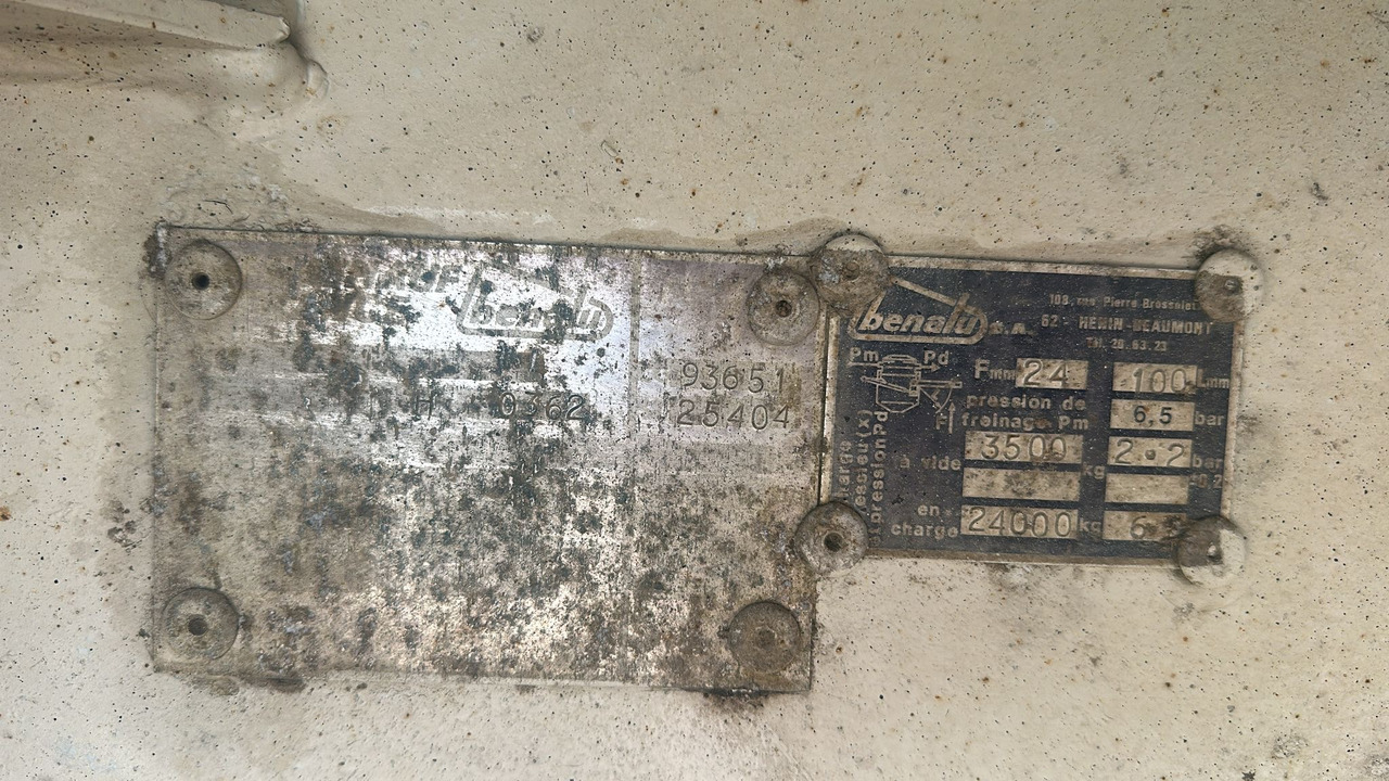 Tipper semi-trailer BENALU Bena Cereale 68m3 T34C1NL Aluminiu: picture 7