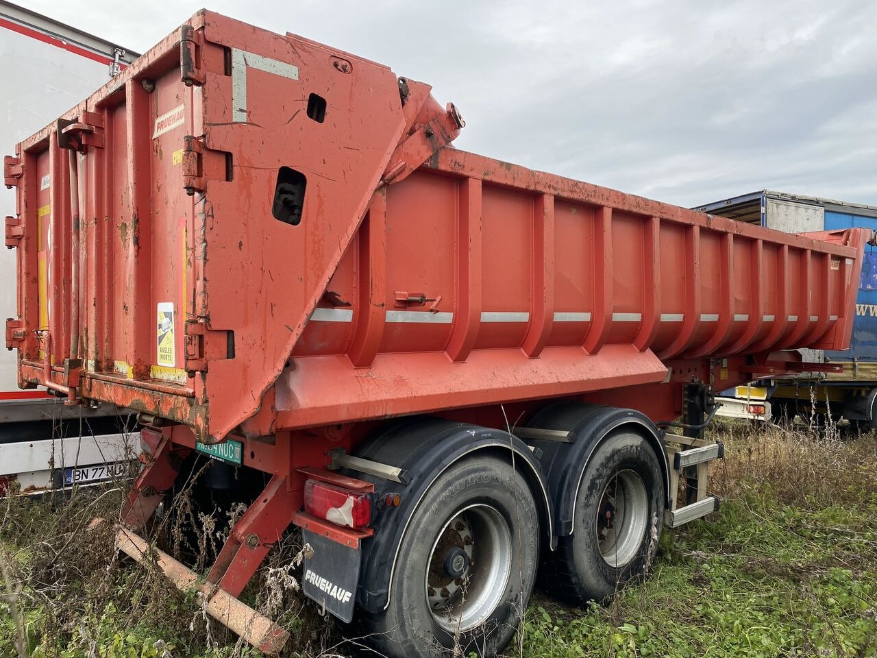 Fruehauf Semiremorca basculabila Aluminiu Agregate PV 6.28 T /// 2 PIECE - Tipper semi-trailer: picture 2 Fruehauf Semiremorca basculabila Aluminiu Agregate PV 6.28 T /// 2 PIECE - Tipper semi-trailer: picture 2