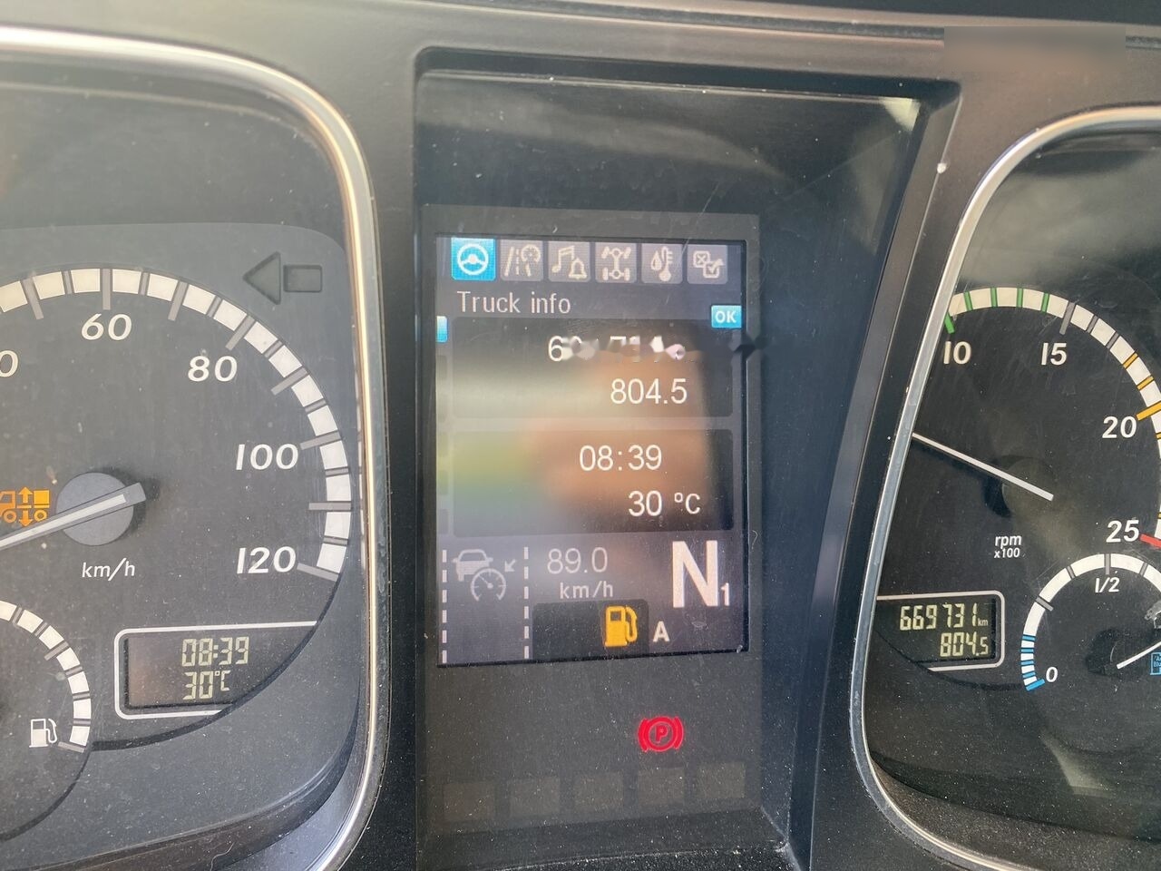 Tractor unit Mercedes-Benz ACTROS 1843 4x2 MP4 STANDARD / 650 km / 24% consumption / TOPPP: picture 11