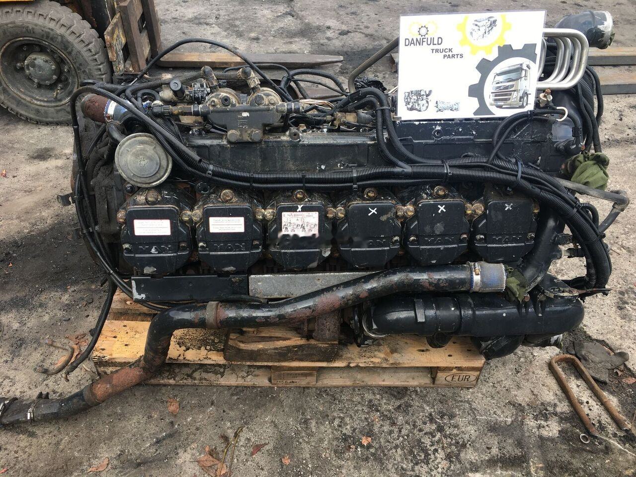 MAN D2876 LF06 MAN TGA, F2000, E2000 - Engine for Truck: picture 2 MAN D2876 LF06 MAN TGA, F2000, E2000 - Engine for Truck: picture 2