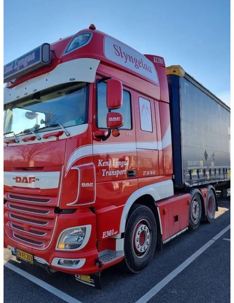 Tractor unit DAF XF 530 Twensteer Special interior. Full Air suspension Hydr. system: picture 14