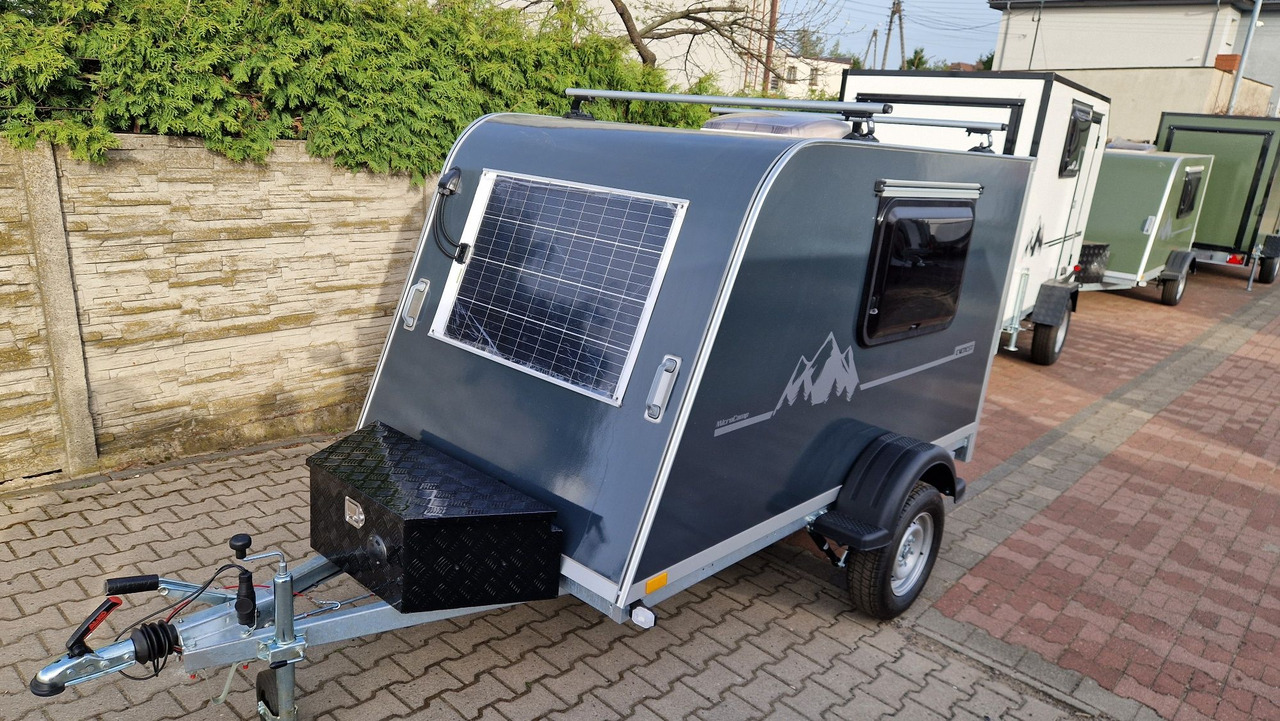 Minikemping Microcamp teardrop mała przyczepa wyprawowa PROMO WYPRZ - Caravan: picture 4 Minikemping Microcamp teardrop mała przyczepa wyprawowa PROMO WYPRZ - Caravan: picture 4