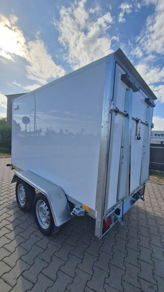 Closed box trailer Nowa Przyczepa Furgon Kontener transportowy ABS 250 z rampą: picture 6
