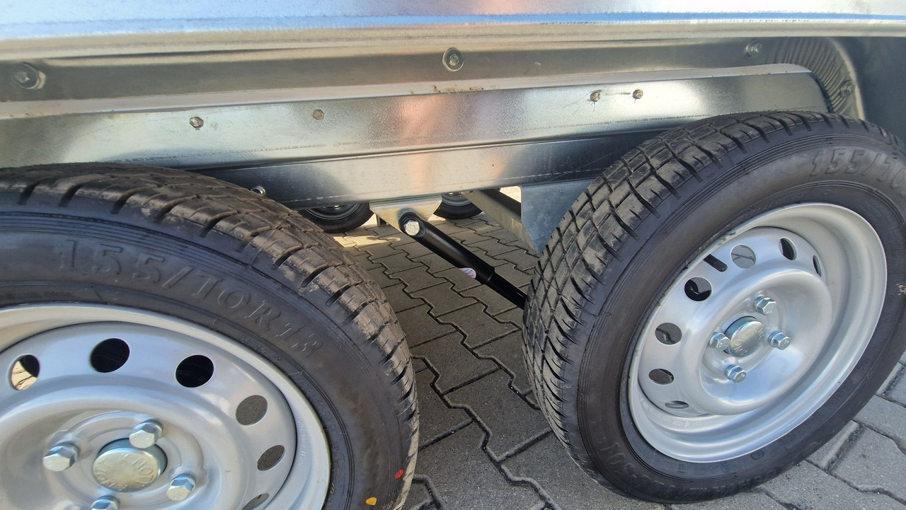 Closed box trailer Nowa Przyczepa Furgon Kontener transportowy ABS 250 z rampą: picture 7