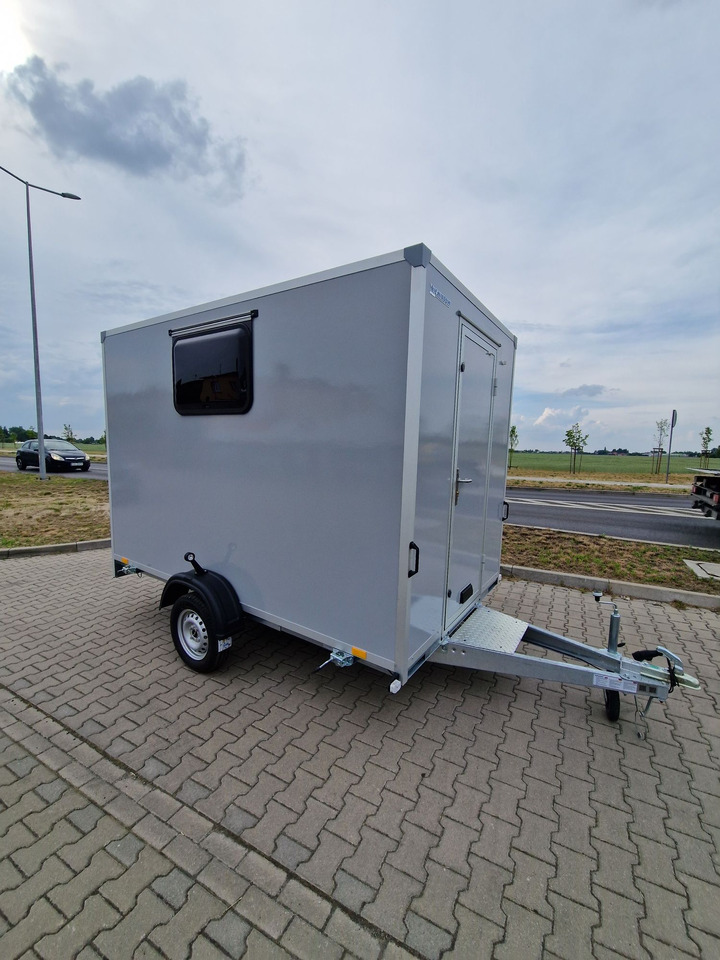 Przyczepa Socjalna Magazyn Budowa Stróżówka Nowa dowolna zabudowa - Construction container, Trailer: picture 1 Przyczepa Socjalna Magazyn Budowa Stróżówka Nowa dowolna zabudowa - Construction container, Trailer: picture 1