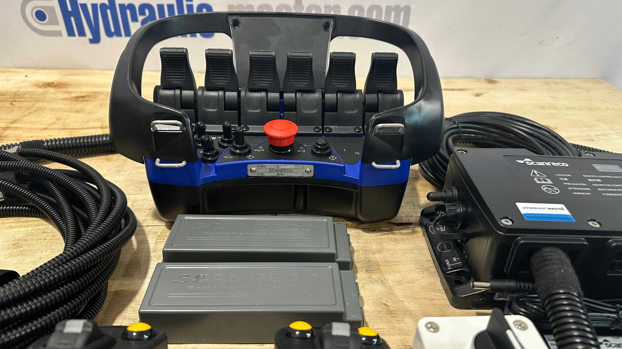Forestry equipment Proportional Valve Walvoil DPX100 with Control Scanreco RC400 and JP Joysticks Danfoss for Parker, Nordhyraulic, Fassi, Hiab: picture 19