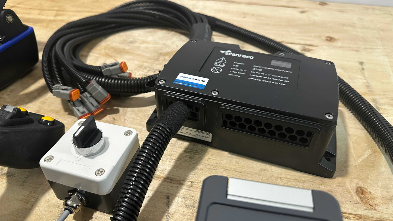 Forestry equipment Proportional Valve Walvoil DPX100 with Control Scanreco RC400 and JP Joysticks Danfoss for Parker, Nordhyraulic, Fassi, Hiab: picture 5