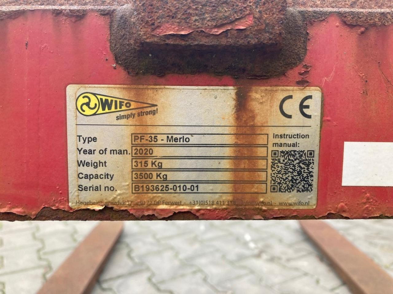 MERLO PG1200 - Forks: picture 5 MERLO PG1200 - Forks: picture 5