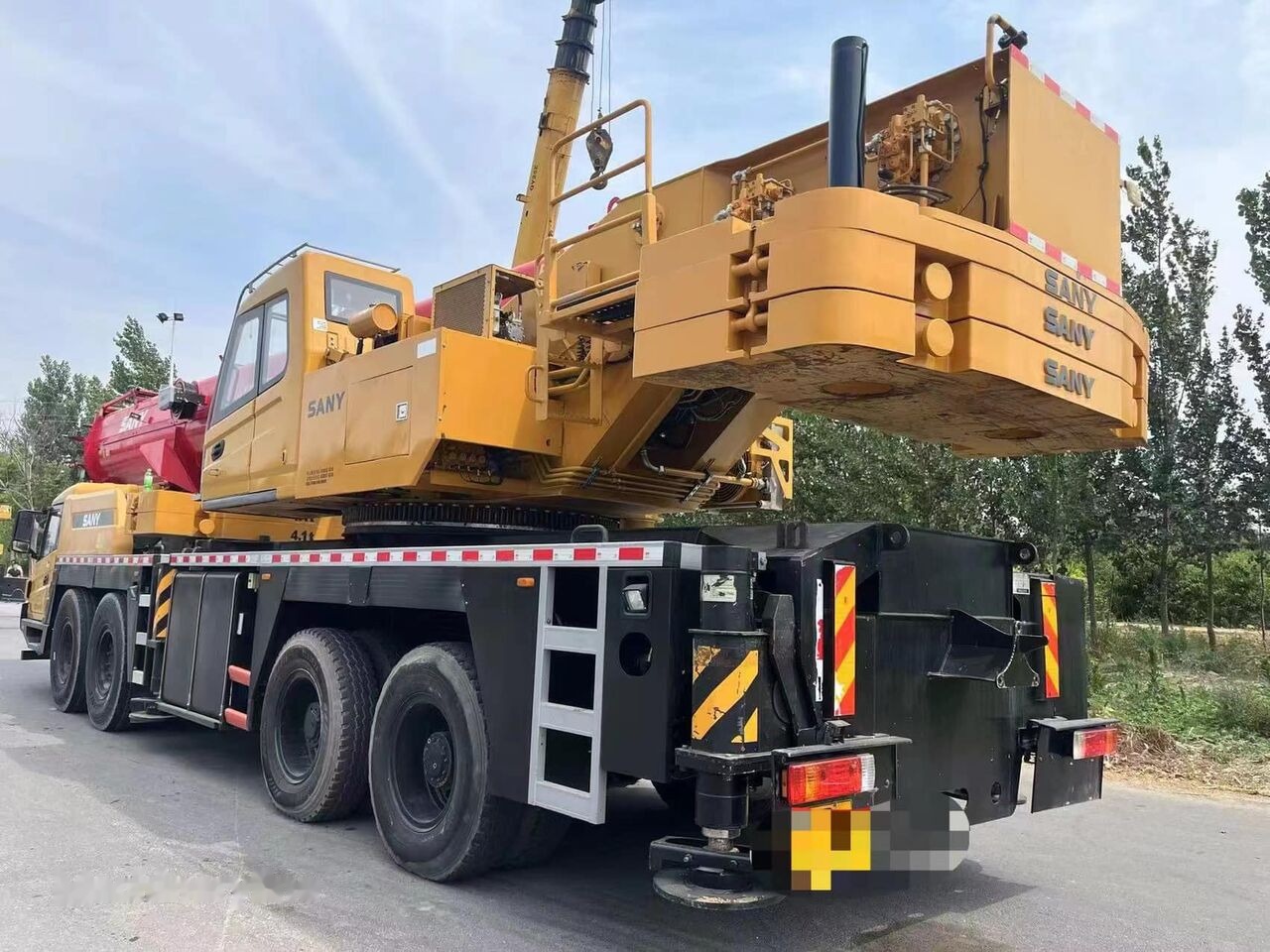 Sany Used Sany STC800 Original 80 Ton Mobile Truck Mounted Crane for - Mobile crane: picture 4 Sany Used Sany STC800 Original 80 Ton Mobile Truck Mounted Crane for - Mobile crane: picture 4