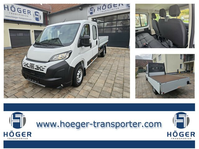 FIAT Ducato 140 DOKA Pritsche 2,9 Meter Klima DAB... - Flatbed van, Combi van: picture 1 FIAT Ducato 140 DOKA Pritsche 2,9 Meter Klima DAB... - Flatbed van, Combi van: picture 1