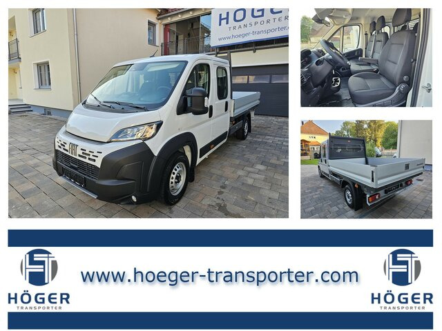 FIAT Ducato 140 DOKA Pritsche 2,9 Meter Klima DAB - Flatbed van, Combi van: picture 1 FIAT Ducato 140 DOKA Pritsche 2,9 Meter Klima DAB - Flatbed van, Combi van: picture 1
