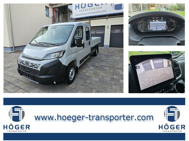 FIAT Ducato 140 DOKA Pritsche 2,9 Navi 10' v.Cockpit - Flatbed van, Combi van: picture 1 FIAT Ducato 140 DOKA Pritsche 2,9 Navi 10' v.Cockpit - Flatbed van, Combi van: picture 1