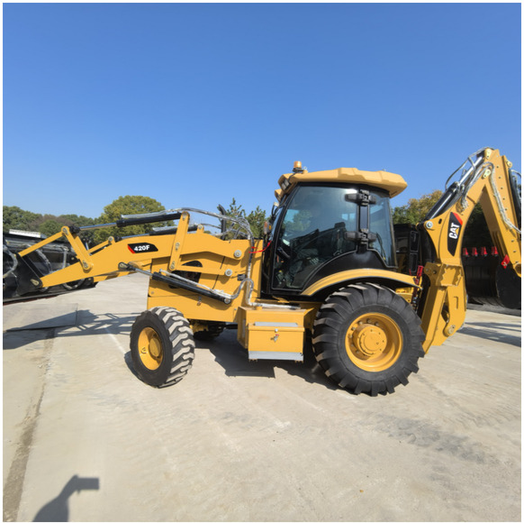 Used CAT 420F backhoe loader for sale Caterpillar machinery second hand backhoe loader in Shanghai for sale - Backhoe loader: picture 1 Used CAT 420F backhoe loader for sale Caterpillar machinery second hand backhoe loader in Shanghai for sale - Backhoe loader: picture 1