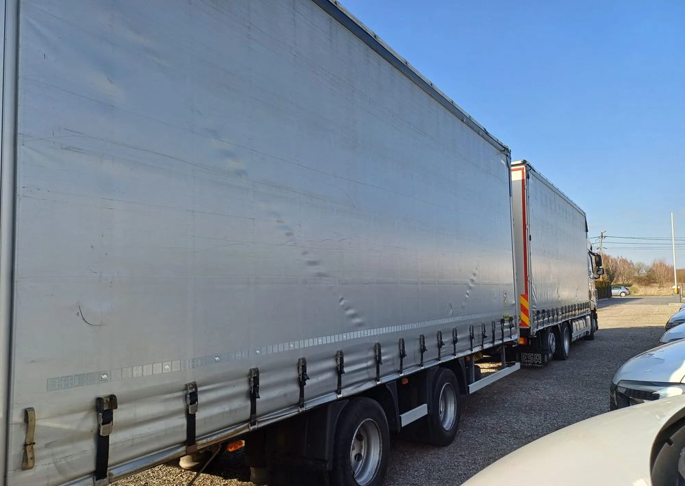 DAF XF 480 SUPER SPACE CAB / ZESTAW TANDEM PRZEJAZDOWY 120m3 - Curtainsider truck: picture 3 DAF XF 480 SUPER SPACE CAB / ZESTAW TANDEM PRZEJAZDOWY 120m3 - Curtainsider truck: picture 3