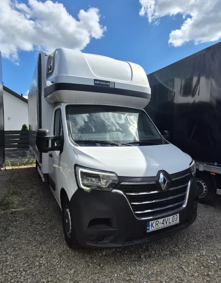 Renault Master IV 10 PALET zaw.poduszki 2021r EURO 6 - Curtain side van: picture 1 Renault Master IV 10 PALET zaw.poduszki 2021r EURO 6 - Curtain side van: picture 1