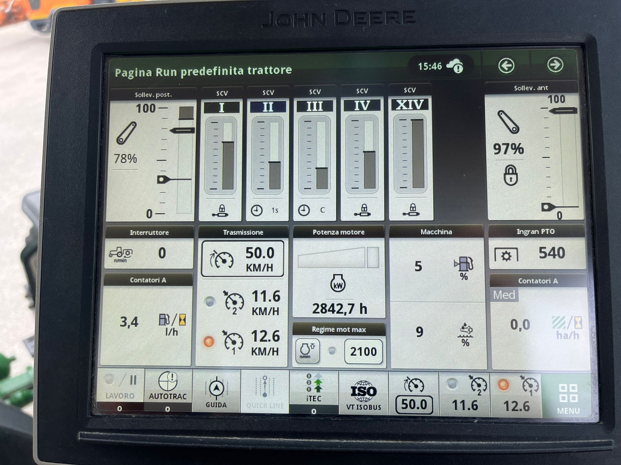 Farm tractor JOHN DEERE 6130: picture 19