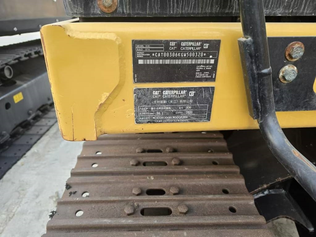 CAT 306  - Mini excavator: picture 3 CAT 306  - Mini excavator: picture 3
