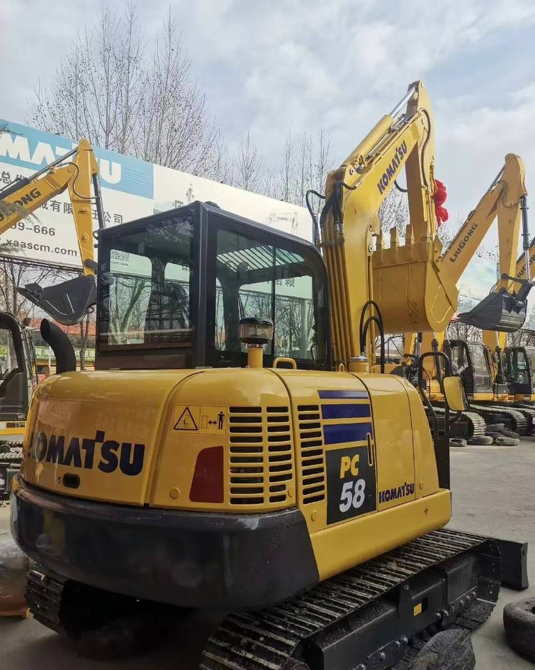 Komatsu PC 58 - Mini excavator: picture 1 Komatsu PC 58 - Mini excavator: picture 1