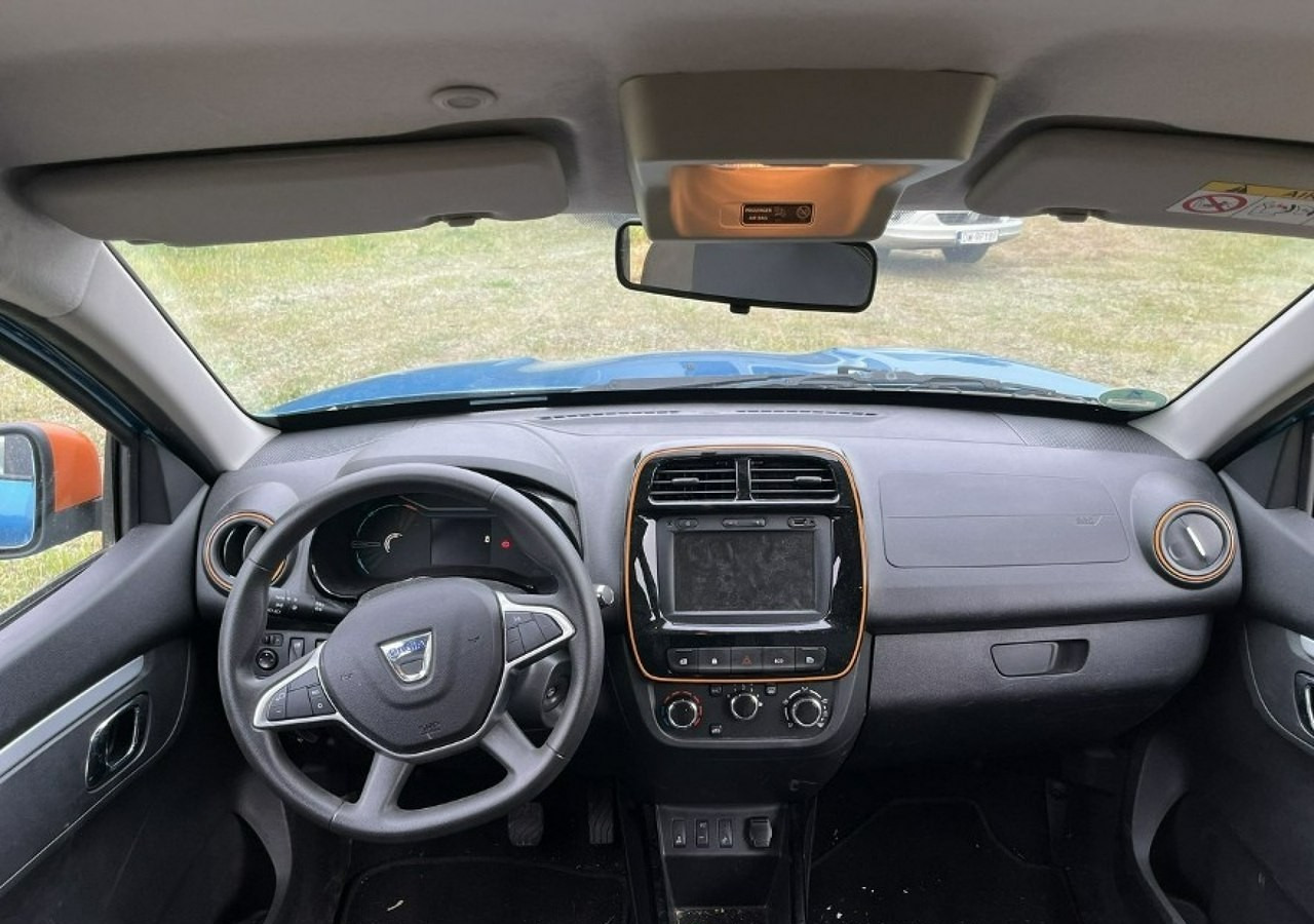 Hatchback Dacia Spring Spring 45KM 100% Electric 230-315KM Zasięgu 2022 Bogate wyposażenie: picture 13