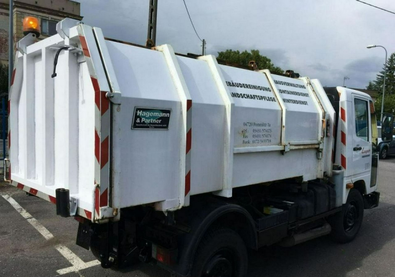 Garbage truck Inna Inny Unimog UX100 Śmieciarka wywrotka prasa: picture 18