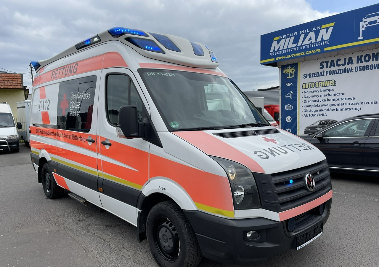 Volkswagen Crafter Crafter 2.0-163KM Karetka Ambulans Wyposażony Model 2016 - Ambulance: picture 1 Volkswagen Crafter Crafter 2.0-163KM Karetka Ambulans Wyposażony Model 2016 - Ambulance: picture 1