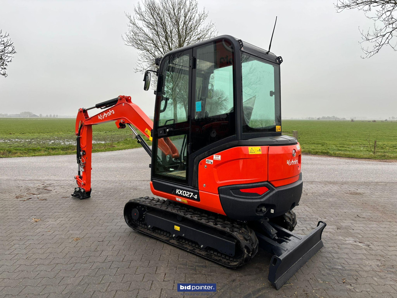 Kubota KX 027 - 4 GL minigraver - Mini excavator: picture 1 Kubota KX 027 - 4 GL minigraver - Mini excavator: picture 1