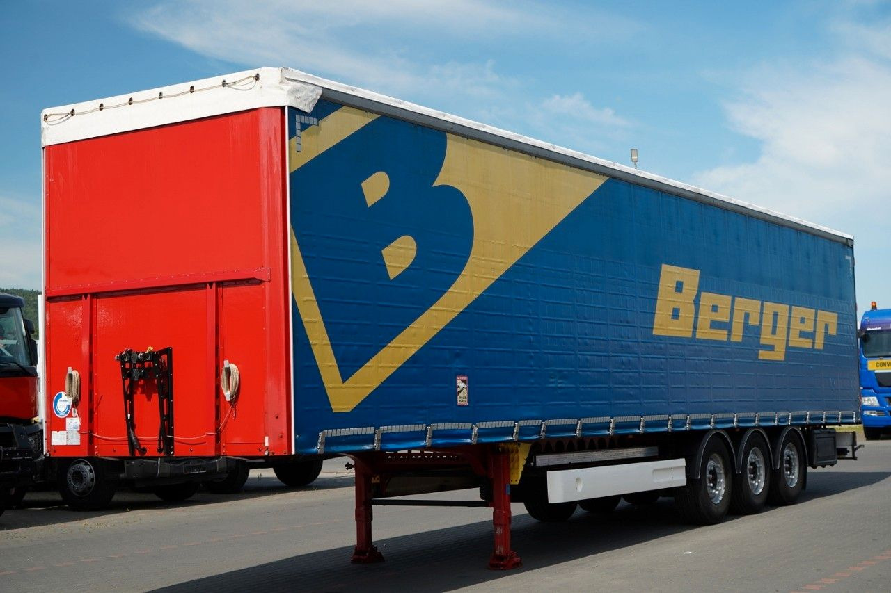 BERGER ECOTRAIL / FIRANKA / STANDARD / SUPER LEK - Curtainsider trailer: picture 1 BERGER ECOTRAIL / FIRANKA / STANDARD / SUPER LEK - Curtainsider trailer: picture 1