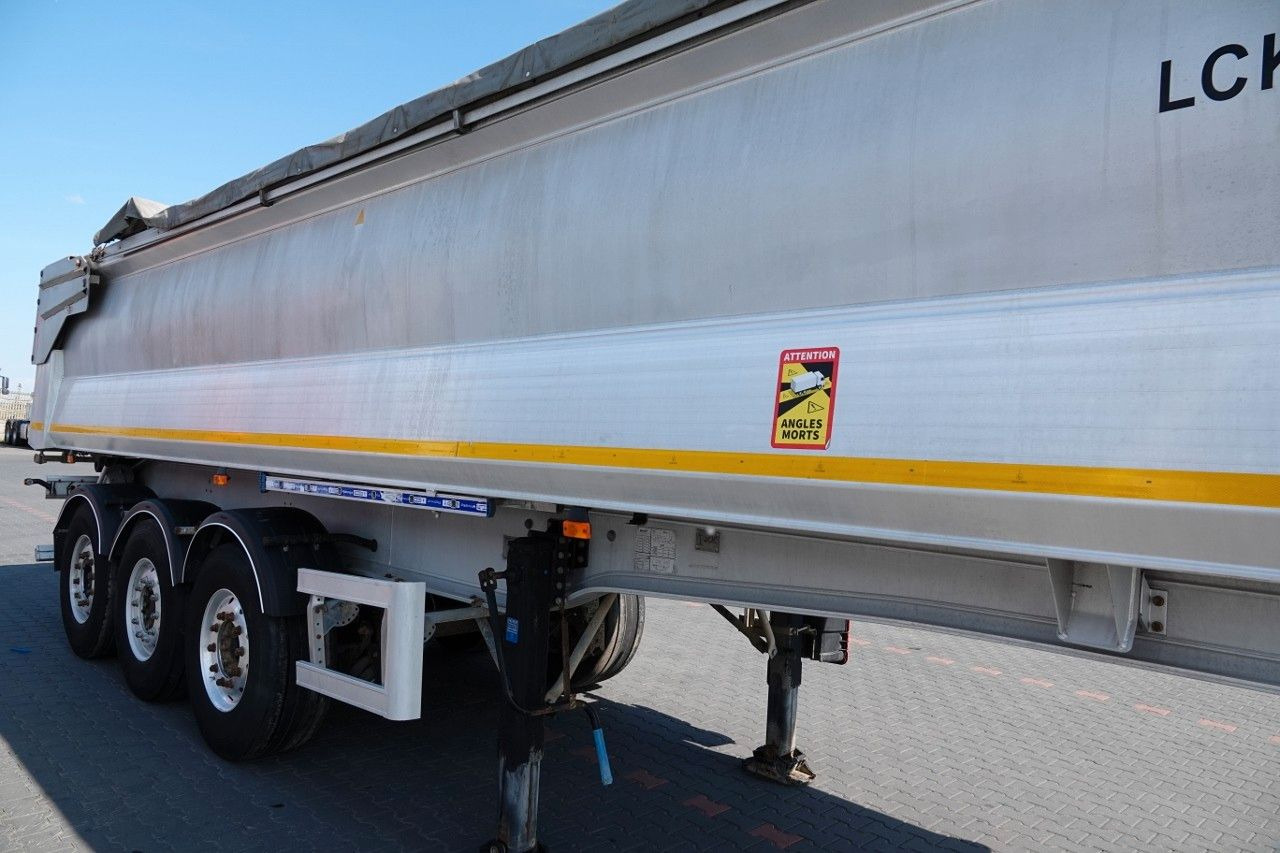 Tipper semi-trailer Benalu WYWROTKA 27 m3 / ALUMINIOWA / HYDRAULICZNA KLAPA: picture 7