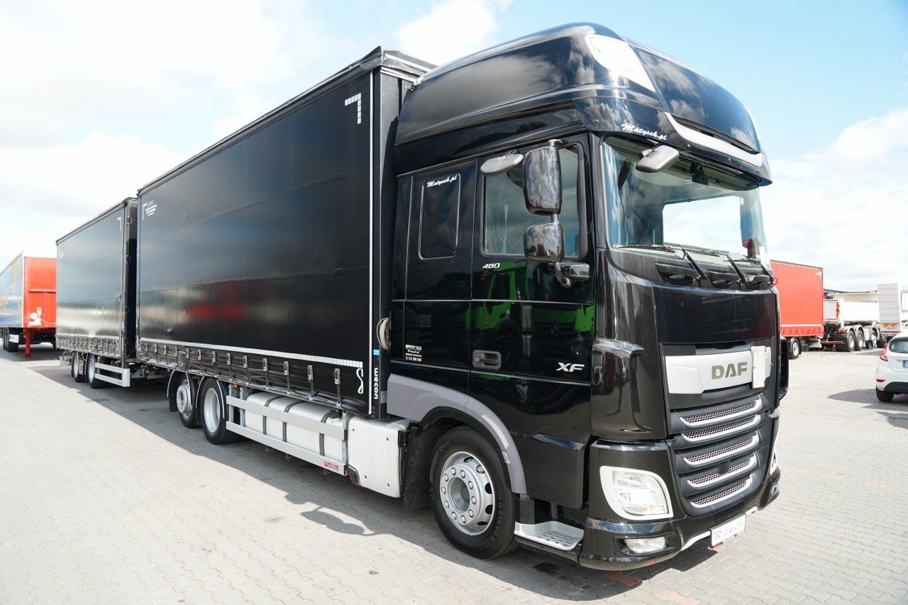 DAF XF 480 / I PARK-COOL / ZESTAW TANDEM / 120 M3 / - Curtainsider truck: picture 5 DAF XF 480 / I PARK-COOL / ZESTAW TANDEM / 120 M3 / - Curtainsider truck: picture 5