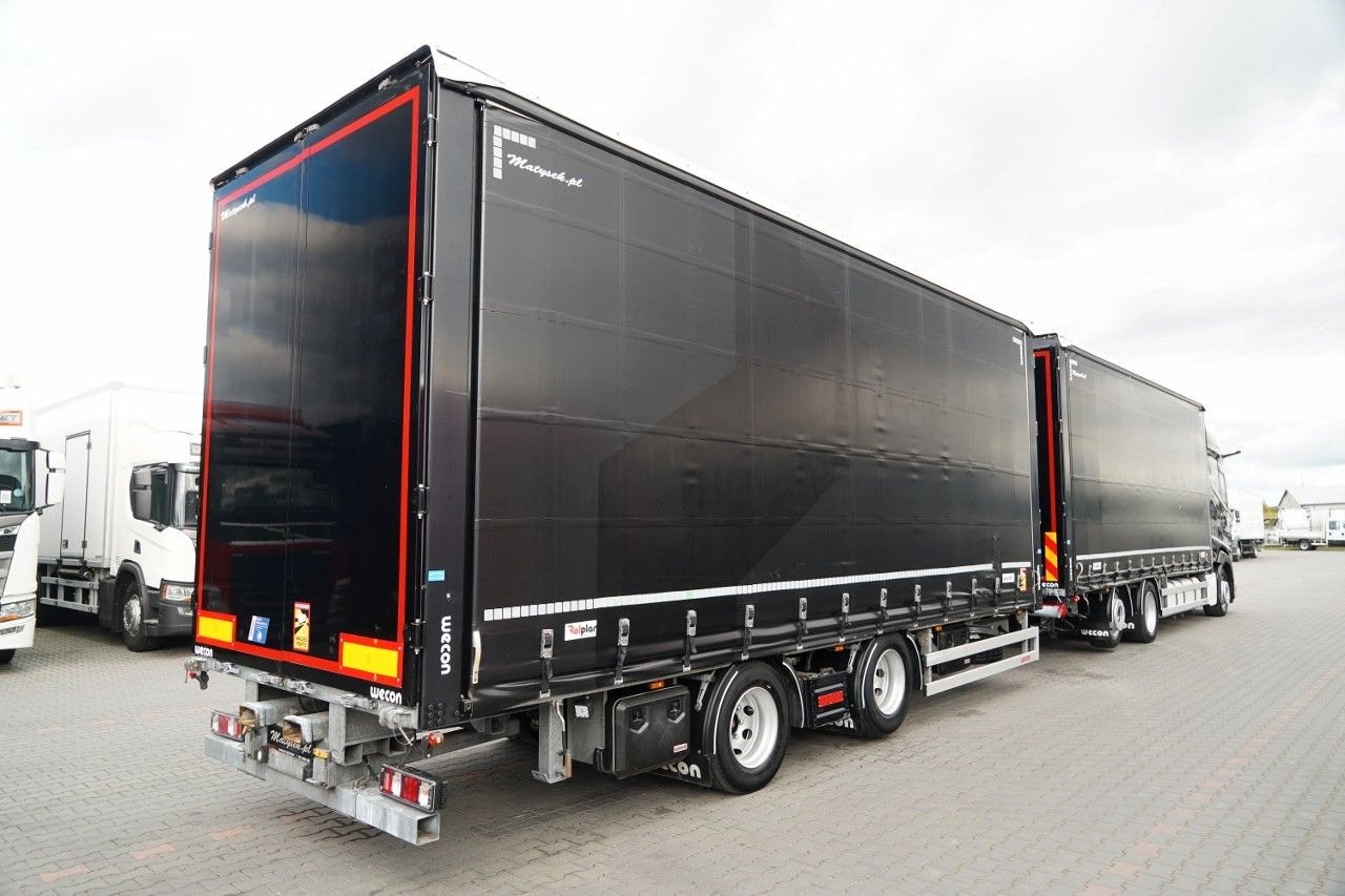 DAF XG 480 / ZESTAW TANDEM / 120 M3 / PRZEJAZDOWY / - Curtainsider truck: picture 3 DAF XG 480 / ZESTAW TANDEM / 120 M3 / PRZEJAZDOWY / - Curtainsider truck: picture 3