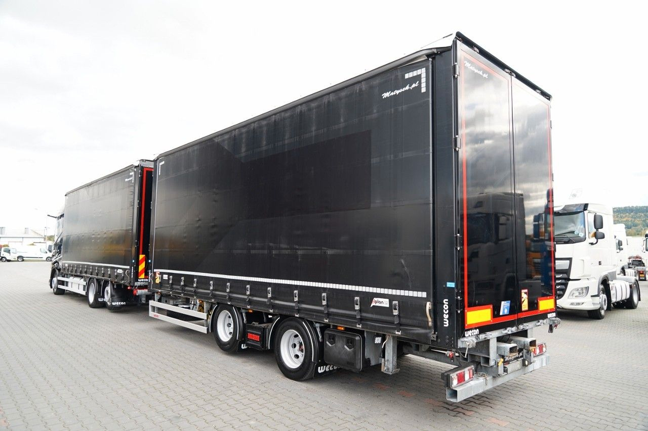 DAF XG 480 / ZESTAW TANDEM / 120 M3 / PRZEJAZDOWY / - Curtainsider truck: picture 2 DAF XG 480 / ZESTAW TANDEM / 120 M3 / PRZEJAZDOWY / - Curtainsider truck: picture 2