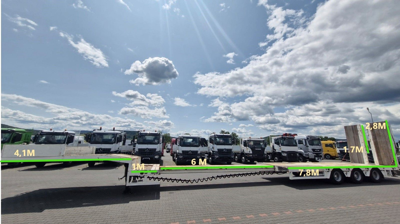 Faymonville NISKOPODWOZIE / STN-3A / ROZCIĄGANA / LAWETA / - Low loader semi-trailer: picture 2 Faymonville NISKOPODWOZIE / STN-3A / ROZCIĄGANA / LAWETA / - Low loader semi-trailer: picture 2