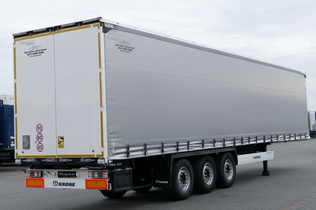 Krone CURTAINSIDER /STANDARD/LIFT ROOF & AXLE Krone CURTAINSIDER /STANDARD/LIFT ROOF & AXLE - Curtainsider semi-trailer: picture 5 Krone CURTAINSIDER /STANDARD/LIFT ROOF & AXLE Krone CURTAINSIDER /STANDARD/LIFT ROOF & AXLE - Curtainsider semi-trailer: picture 5
