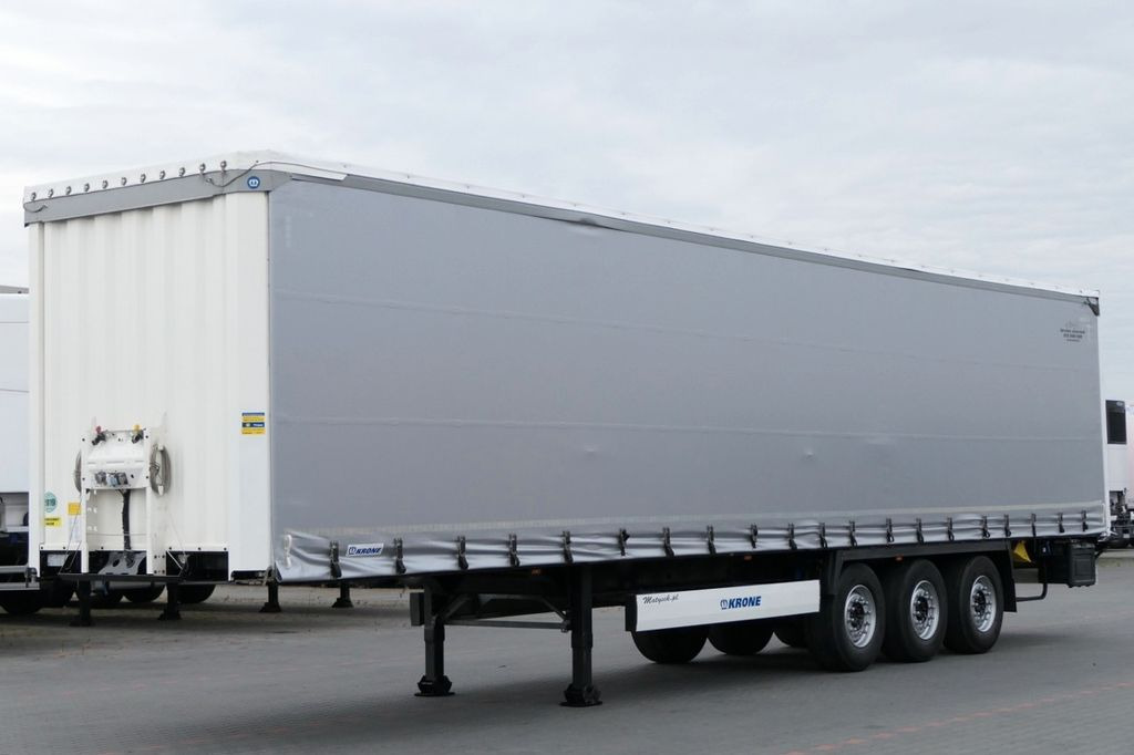 Krone CURTAINSIDER /STANDARD/LIFT ROOF & AXLE Krone CURTAINSIDER /STANDARD/LIFT ROOF & AXLE - Curtainsider semi-trailer: picture 1 Krone CURTAINSIDER /STANDARD/LIFT ROOF & AXLE Krone CURTAINSIDER /STANDARD/LIFT ROOF & AXLE - Curtainsider semi-trailer: picture 1