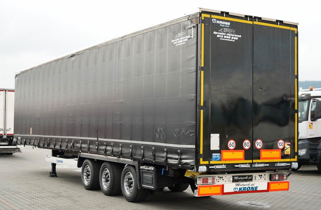 Krone FIRANKA / MEGA / DACH PODNOSZONY / LOW DECK / 2 - Curtainsider semi-trailer: picture 4 Krone FIRANKA / MEGA / DACH PODNOSZONY / LOW DECK / 2 - Curtainsider semi-trailer: picture 4