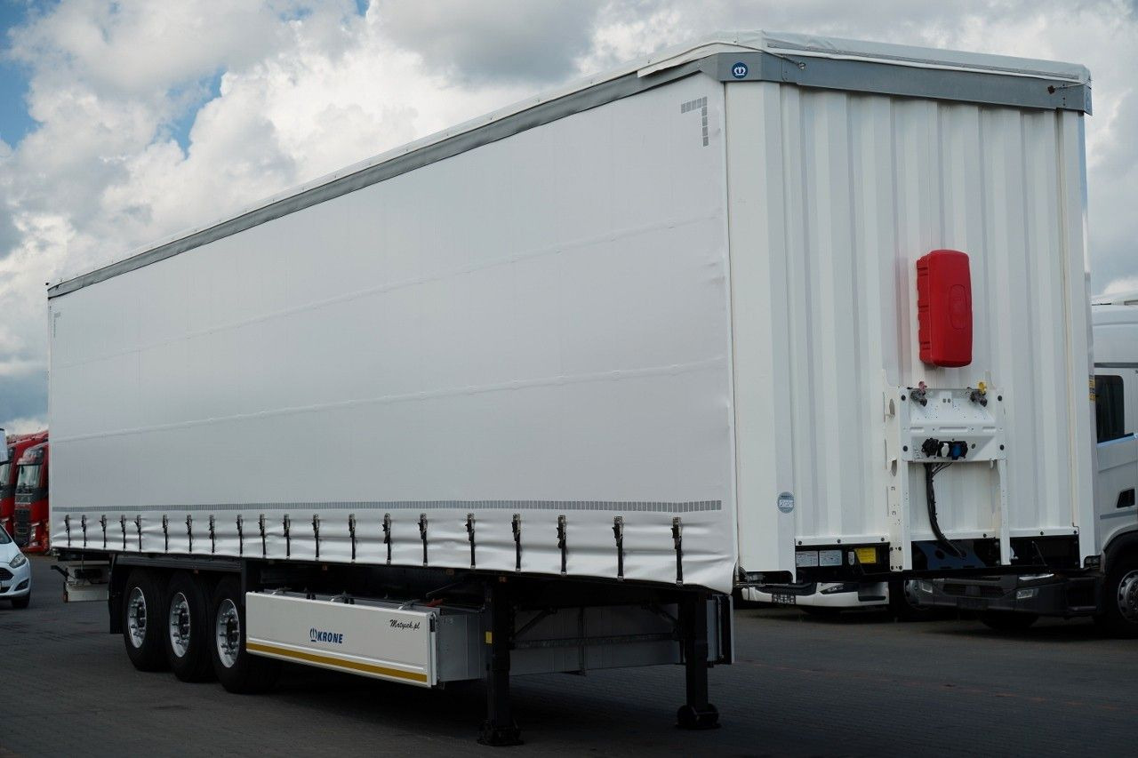 Krone FIRANKA / STANDARD / 2021 ROK / KOSZ NA PALETY / - Curtainsider semi-trailer: picture 1 Krone FIRANKA / STANDARD / 2021 ROK / KOSZ NA PALETY / - Curtainsider semi-trailer: picture 1