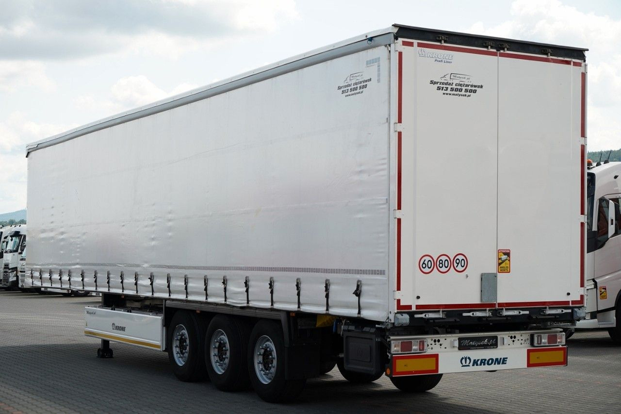 Krone FIRANKA / STANDARD / 2021 ROK / KOSZ NA PALETY / - Curtainsider semi-trailer: picture 5 Krone FIRANKA / STANDARD / 2021 ROK / KOSZ NA PALETY / - Curtainsider semi-trailer: picture 5